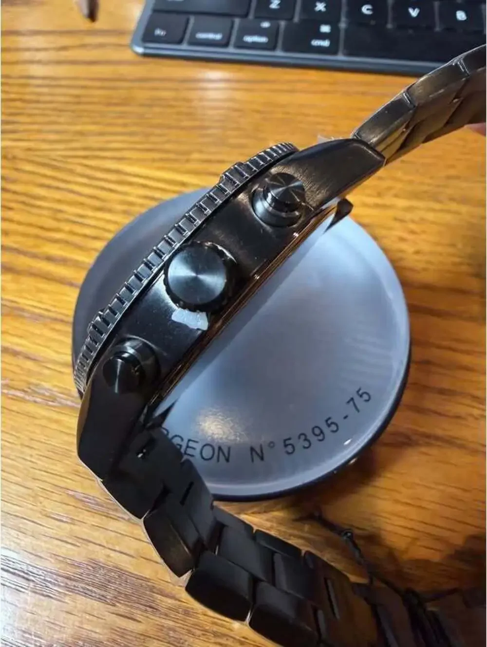 Fossil Brox BQ2533 Smoke Stainless Steel Chronograph 50mm